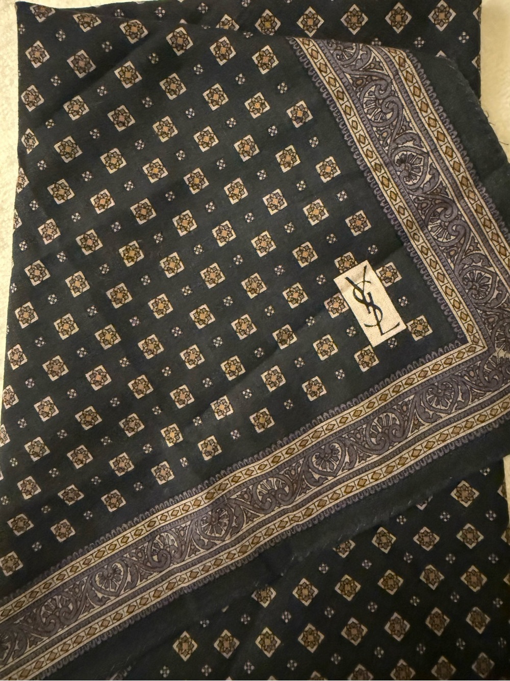 Yves Saint Laurent Vintage Scarf
